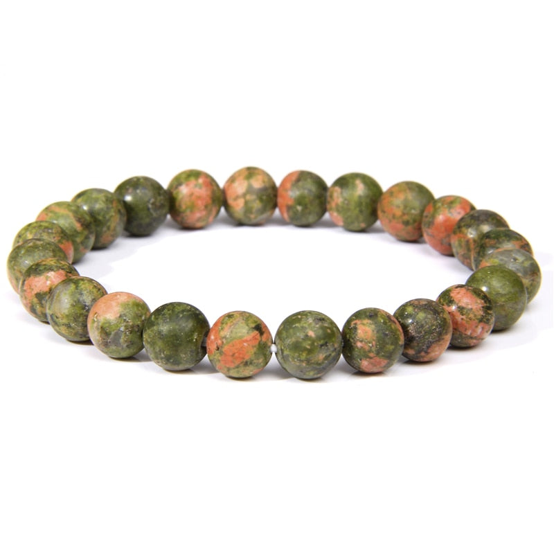 Natural Healing Energy Polished 8 mm barcelet（FD1542、1545、1547、1548）