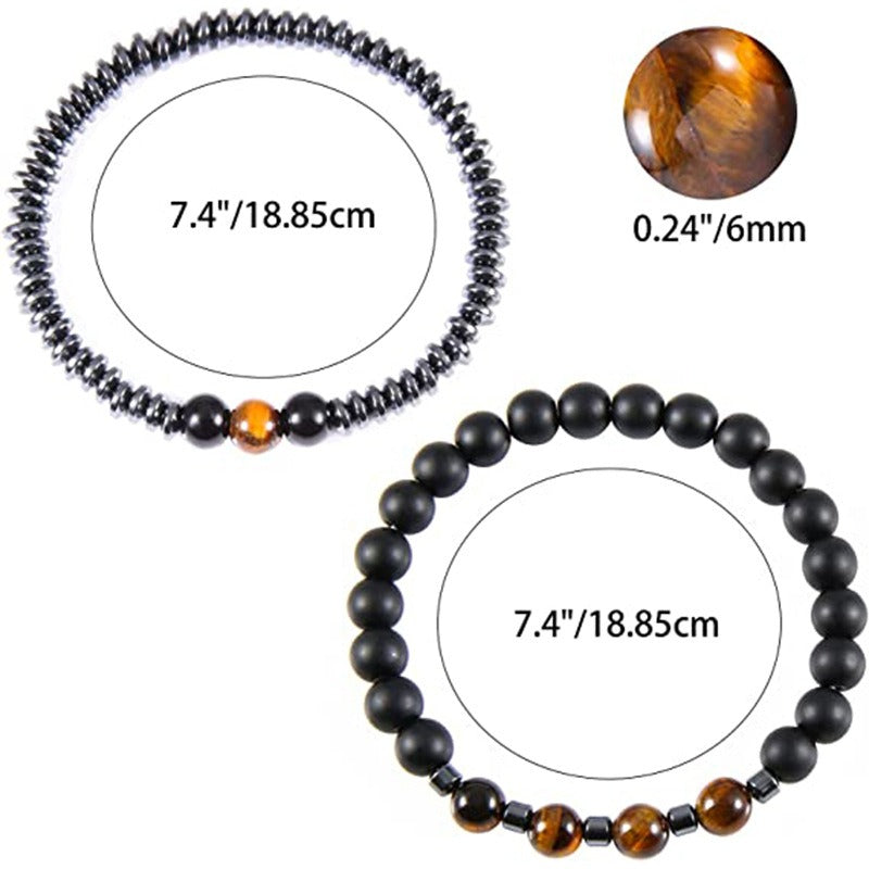 Tiger Eye Combination Beaded Bracelets