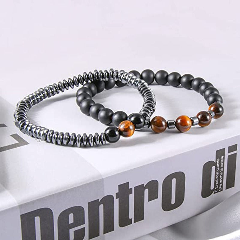 Tiger Eye Combination Beaded Bracelets